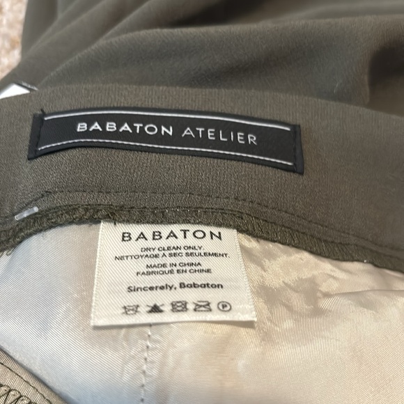 Aritzia Babaton Conan Pant in Green - Picture 5 of 7